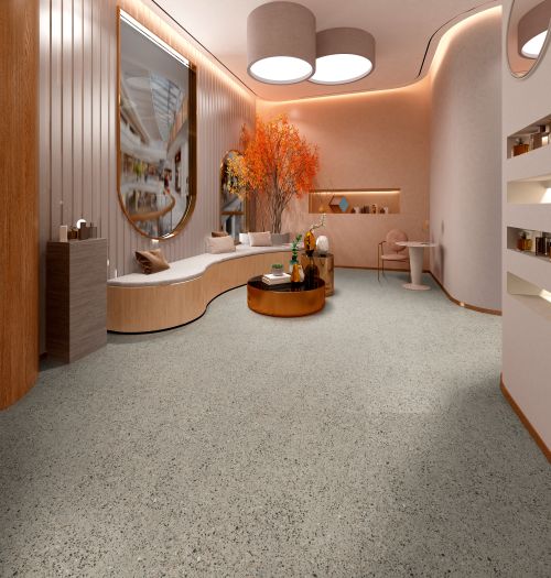 Expona 5628 Grey Terrazzo